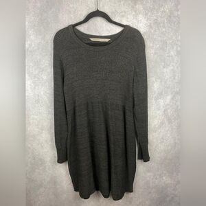 Athleta Cottonwood Ribbed Knit Sweater Dress Size XL‎